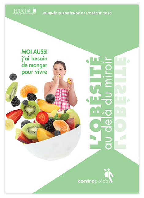 Affiche campagne obésité Contrepoids Affiche campagne obésité Contrepoids