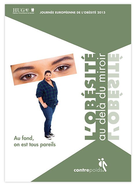 Affiche campagne obésité Contrepoids Affiche campagne obésité Contrepoids