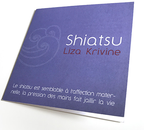 dépliant Shiatsu Liza Krivine