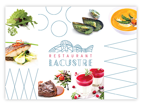 flyer restaurant Lacustre flyer restaurant Lacustre