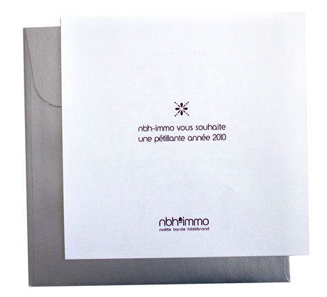 NBH-immo carte de voeux 2010