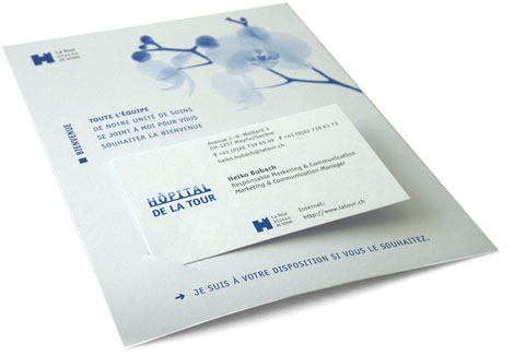 carte de bienvenue La Tour
