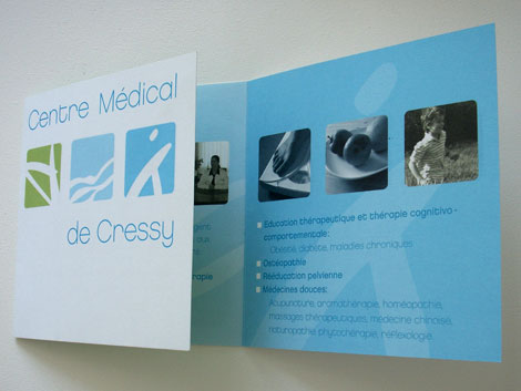dépliant Centre Médical de Cressy