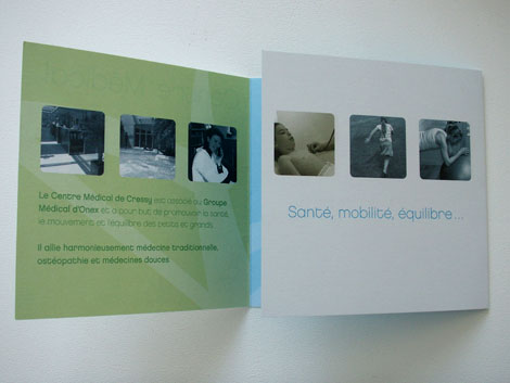 dépliant Centre Médical de Cressy