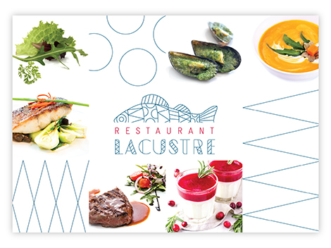 flyer restaurant Lacustre